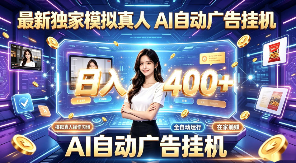 最新独家模拟真人，AI自动挂号挂G，日入400+，全程全自动运行，无需人工【揭秘】-heixxmi