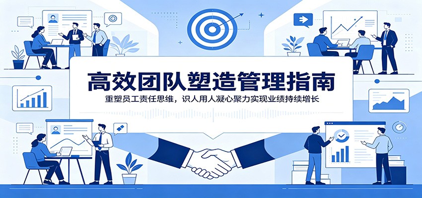 高效团队塑造管理指南：重塑员工责任思维，识人用人凝心聚力实现业绩持续增长-heixxmi