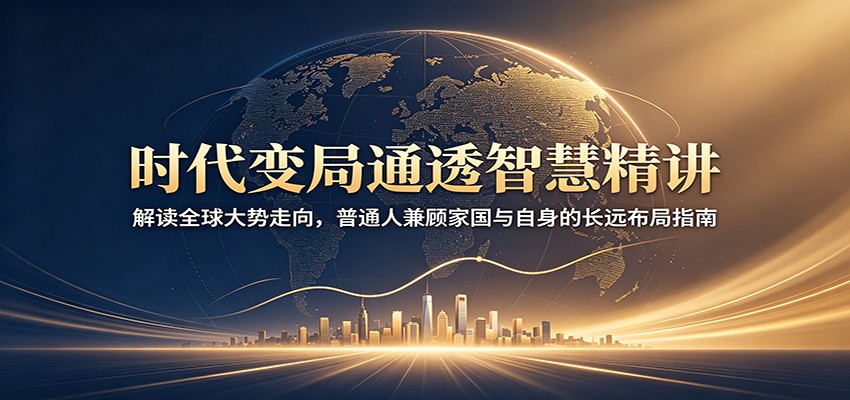 时代变局通透智慧精讲：解读全球大势走向，普通人兼顾家国与自身的长远布局指南-heixxmi