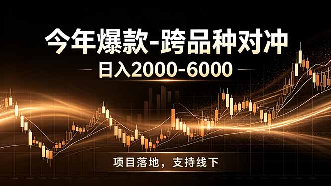 全新跨品种对冲模式上线！日稳定盈利 2000-6000，合规长久可批量放大-heixxmi
