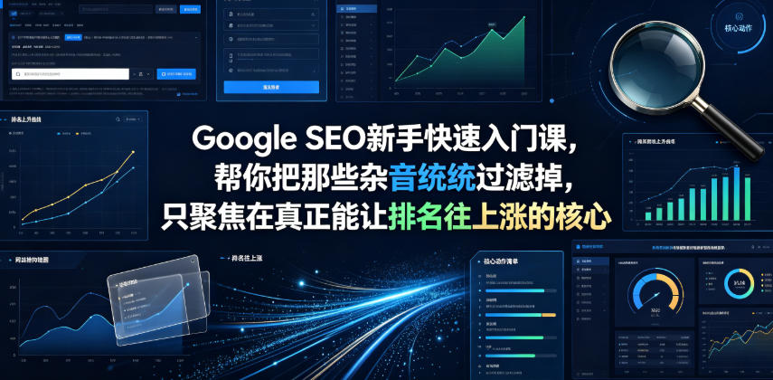 Google SEO新手快速入门课，帮你把那些杂音统统过滤掉，只聚焦在真正能让排名往上涨的核心动作【原创双语字幕】-heixxmi