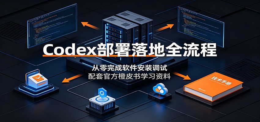 Codex部署落地全流程：从零完成软件安装调试，配套官方橙皮书学习资料-heixxmi