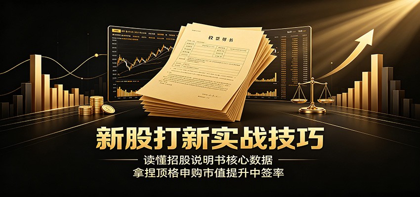 新股打新实战技巧：读懂招股说明书核心数据，拿捏顶格申购市值提升中签率-heixxmi
