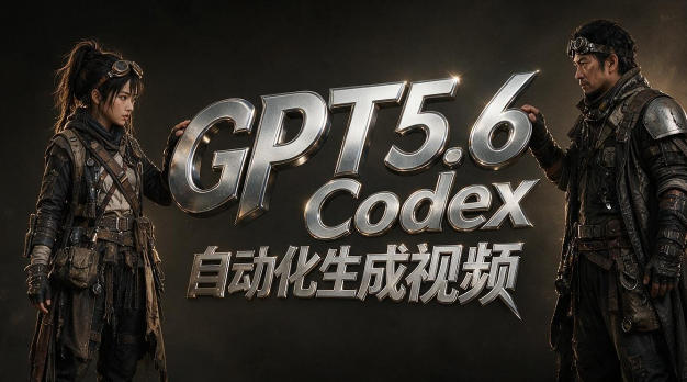 GPT5.6+Codex自动化视频生成：提示词设计×角色设定×封面海报×工作流思路，高效产出AI视频-heixxmi