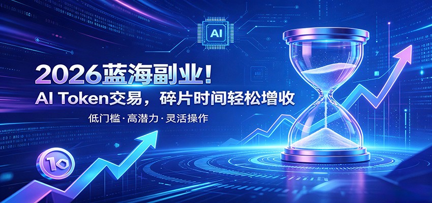 AI Token算力赛道！普通人可入局的数字副业，零门槛快速起步-heixxmi