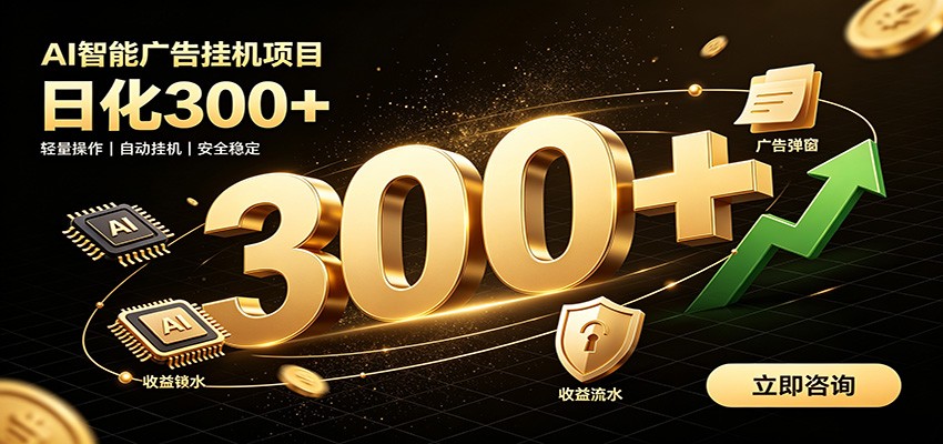 捡钱方法教学，AI广告全新玩法，月入过万无压力，适合各类人群兼职创业-heixxmi