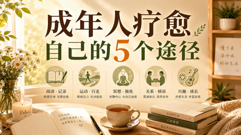 付费文章：成年人疗愈自己的5个途径-heixxmi