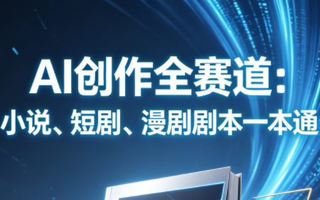 AI创作全赛道：小说、短剧、漫剧剧本一本通(更新7月)-heixxmi