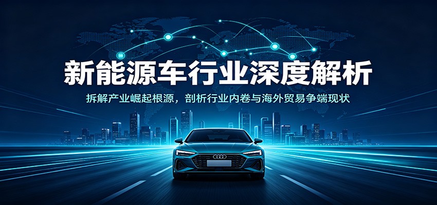 新能源车行业深度解析：拆解产业崛起根源，剖析行业内卷与海外贸易争端现状-heixxmi
