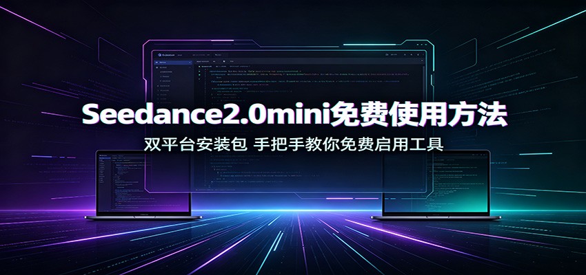 Seedance2.0mini免费使用方法：双平台安装包，手把手教你免费启用工具-heixxmi