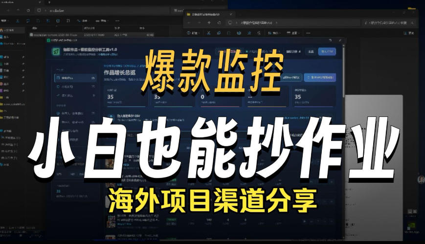 抖音爆款数据监控工具_海外网盘拉新渠道-heixxmi