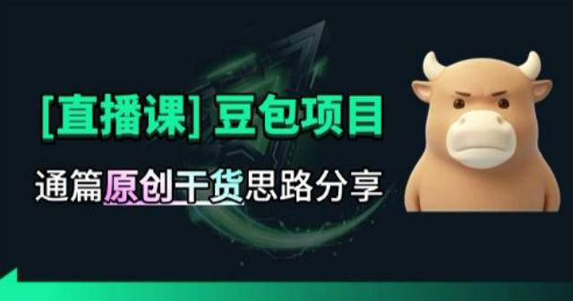【直播课】原创思路打豆包项目，全是独家思路分析-heixxmi