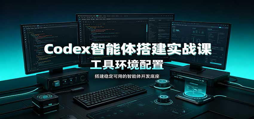 Codex智能体搭建实战课：工具环境配置，自定义技能开发，多业务自动化教学-heixxmi