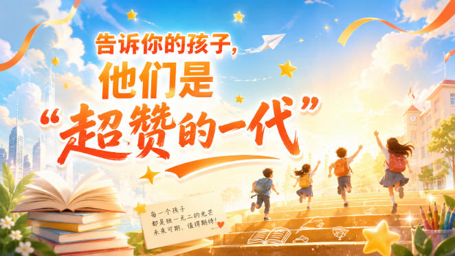 某付费社群专属文章：告诉你的孩子，他们是“超赞的一代”。-heixxmi