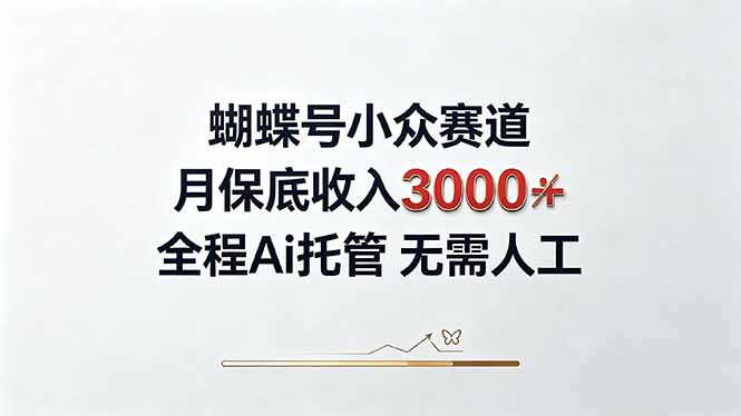 视频号小众领域，月收入3000+， 全程Ai托管操作  新人2天学会！-heixxmi