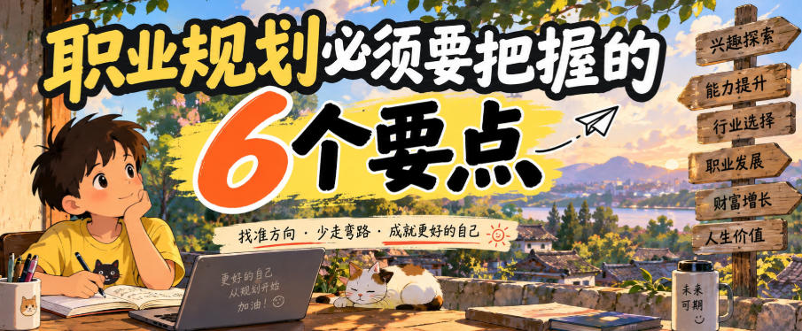 付费文章：职业规划必须要把握的6个要点-heixxmi