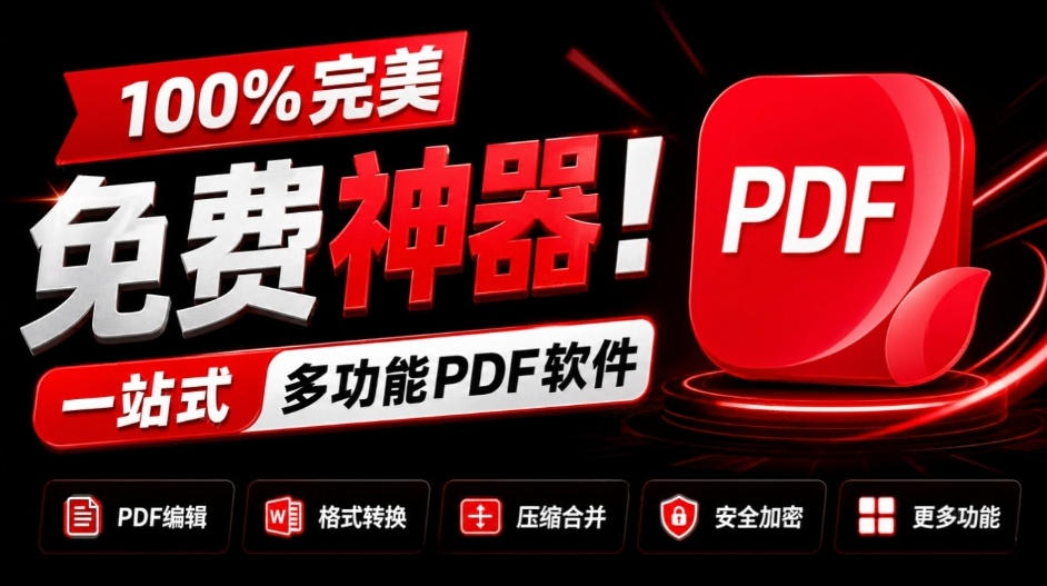100%完美免费神器！一站式多功能PDF软件，支持PDF格式转换压缩编辑等，简约无广告，太Nice了JOPDF-heixxmi