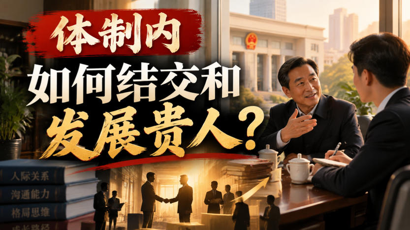 某公众号付费文章：体制内，如何结交和发展贵人?-heixxmi