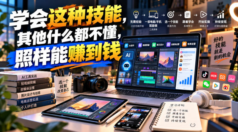 某公众号付费文章：学会这种技能，其他什么都不懂，照样能賺到钱-heixxmi