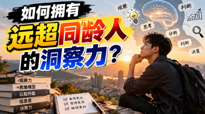 付费文章：如何拥有远超同龄人的洞察力？-heixxmi