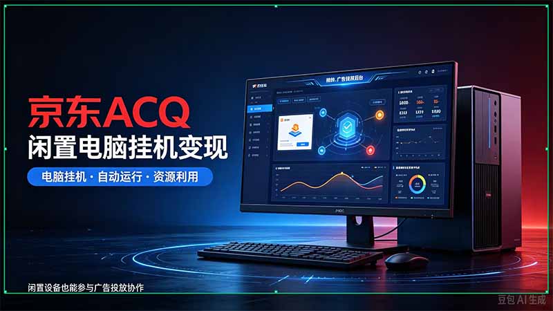 京东ACQ是什么？闲置电脑挂机采集项目拆解-heixxmi